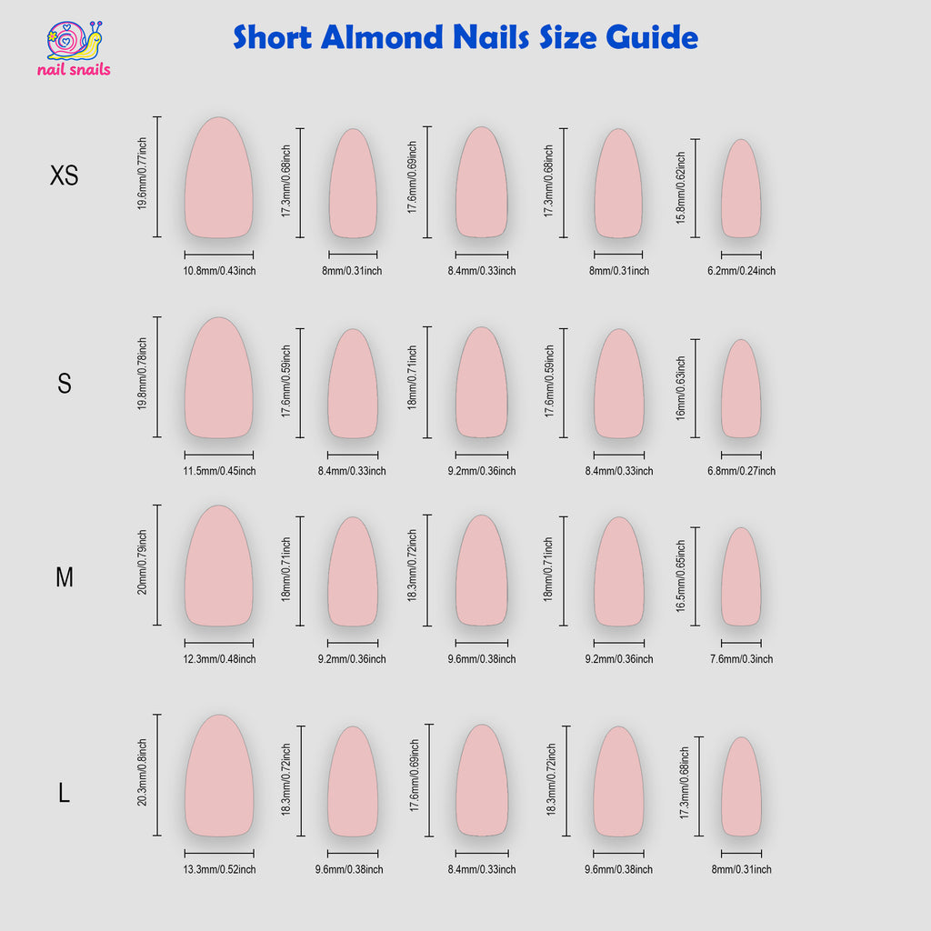 Classic Nude White French Medium Almond Nails
